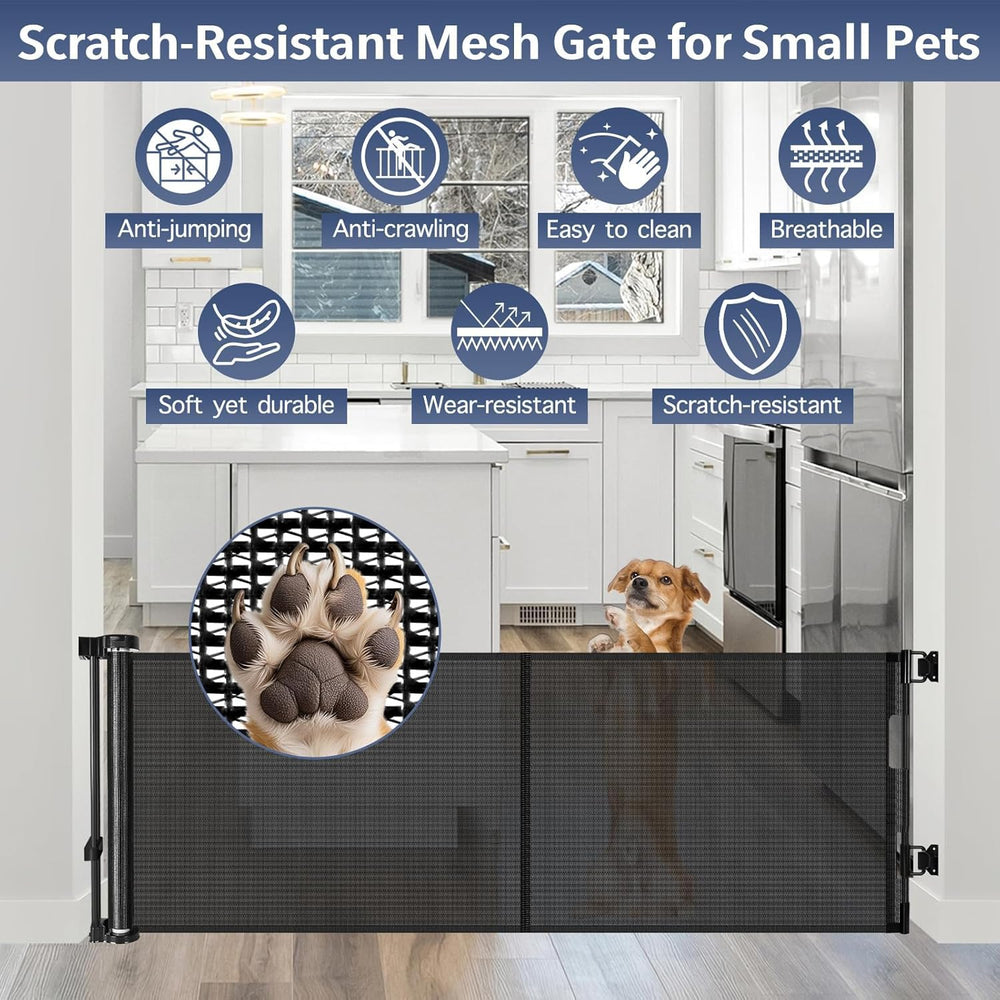 Zaguoroo indoor-outdoor gate; waterproof and rustproof for versatile spaces.