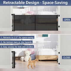 Zaguoroo one-handed retractable operation; convenient, quick setup.