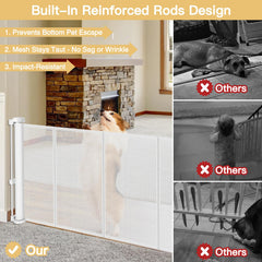 Zaguoroo scratch-resistant mesh closeup protects babies and pets from bumps.