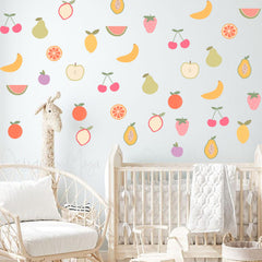 ZAIBIANHAO cherries wall decal cheerful accents for bedrooms