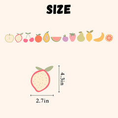 ZAIBIANHAO oranges wall decal adds sunny color for playrooms