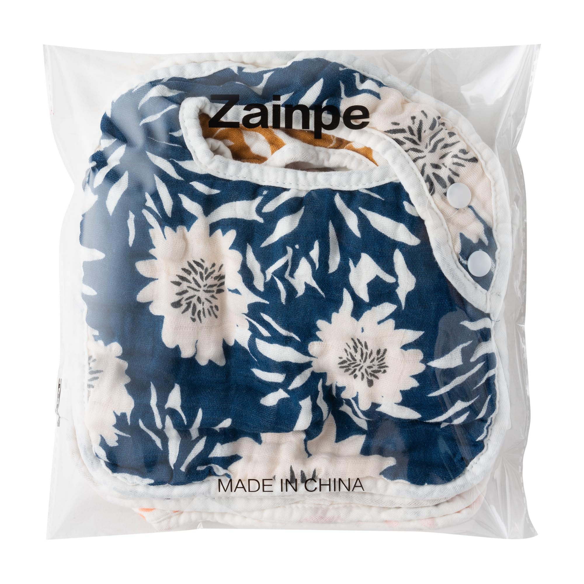 Zainpe unisex bibs suitable for boys and girls.