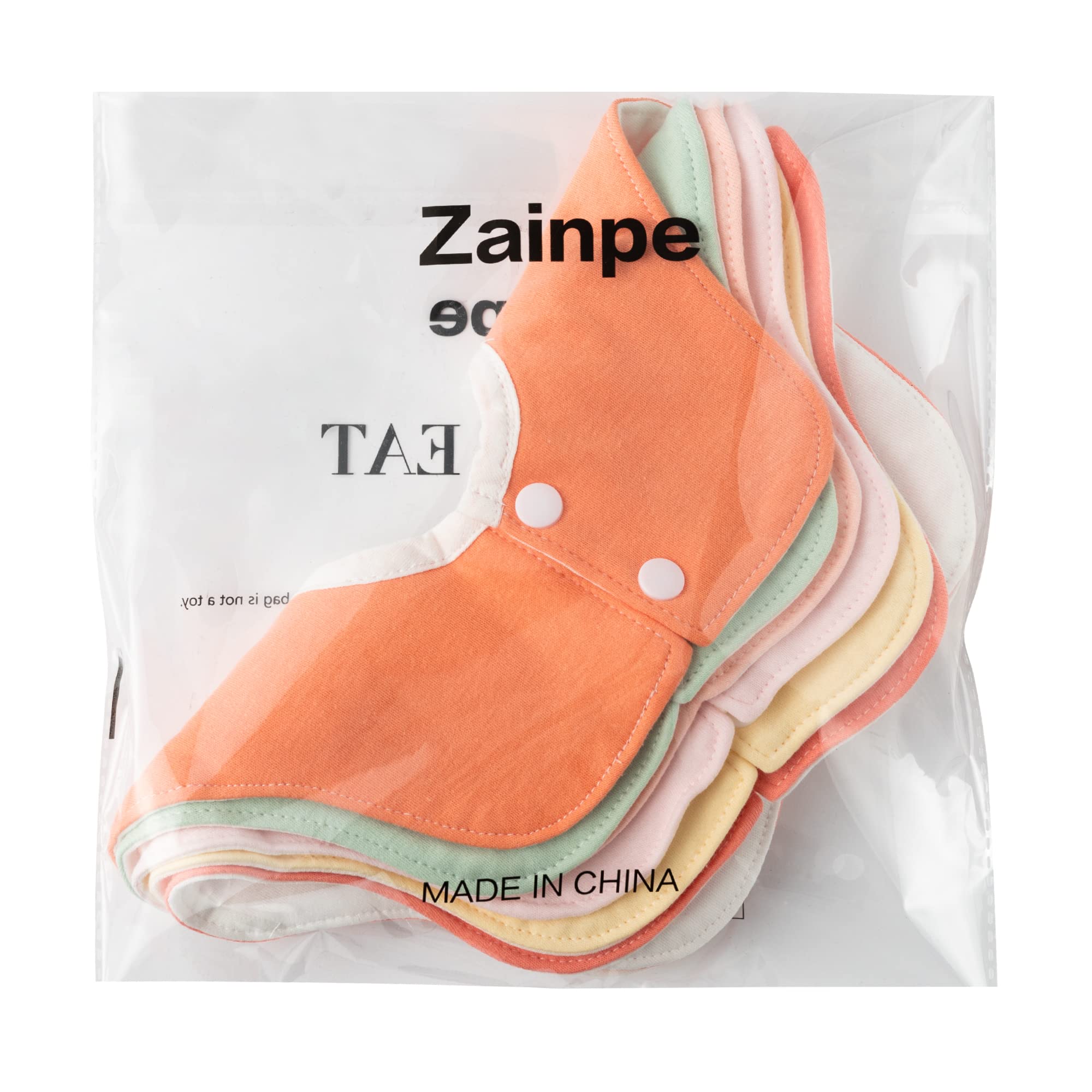 Zainpe baby bib multifunction-use suits feeding teething and drool moments