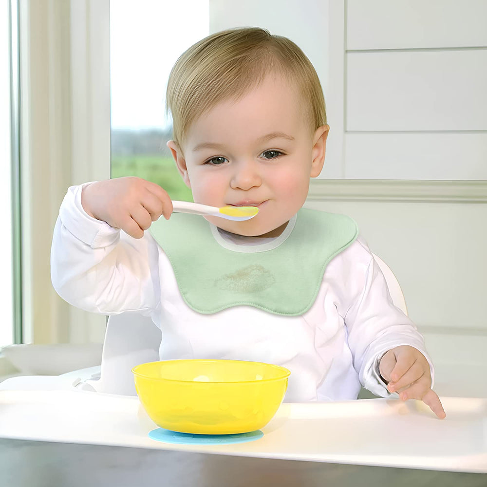 Zainpe baby bib size-10-24x11 provides broad coverage for infants under 1 year