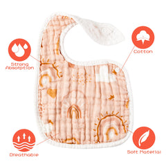 Zainpe bib stars design unisex style for everyday feeding