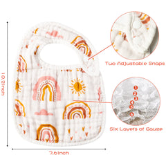 Zainpe bib sun design ideal for drool days and teething messes