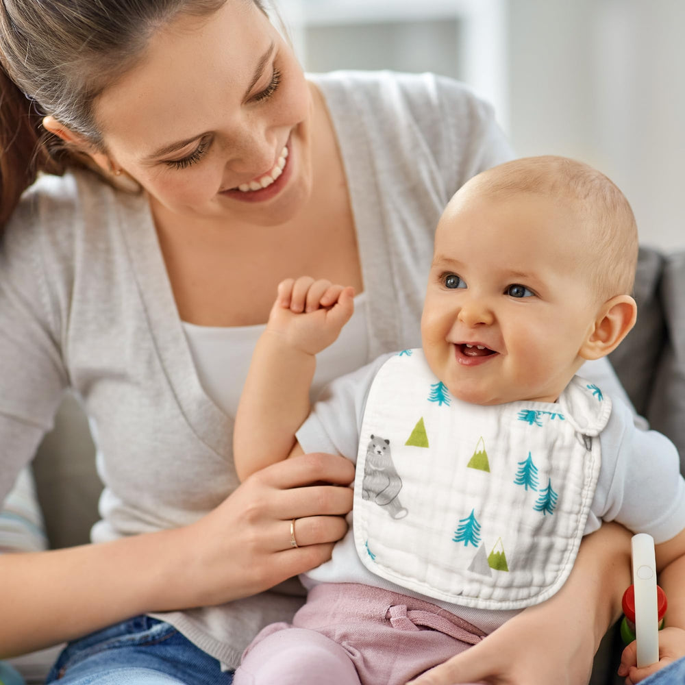 Zainpe bibs are machine washable for easy cleanup after meals and playtime.