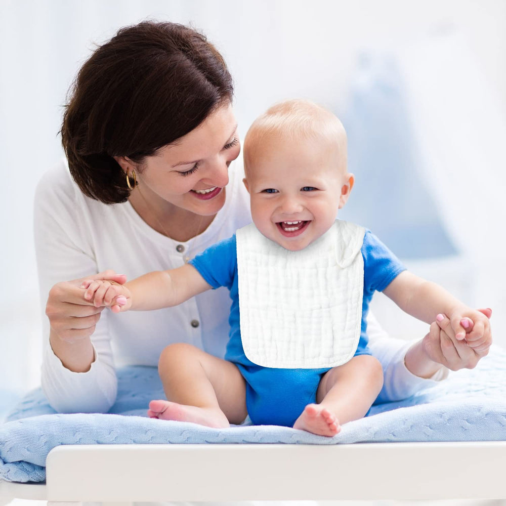 Zainpe machine washable bibs simplify cleanup after meals.