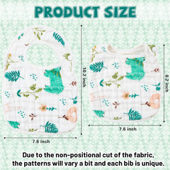 Zainpe star pattern bib adds playful style and absorbs spills