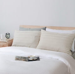 Zaizaihome 100% Egyptian cotton close-up shows premium softness