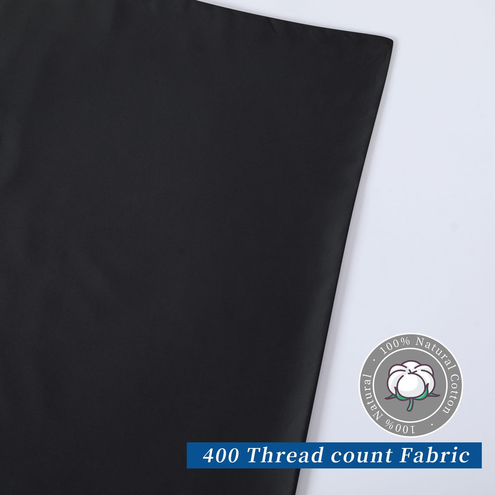Zaizaihome soft sateen finish viewed up close for comfortable nights
