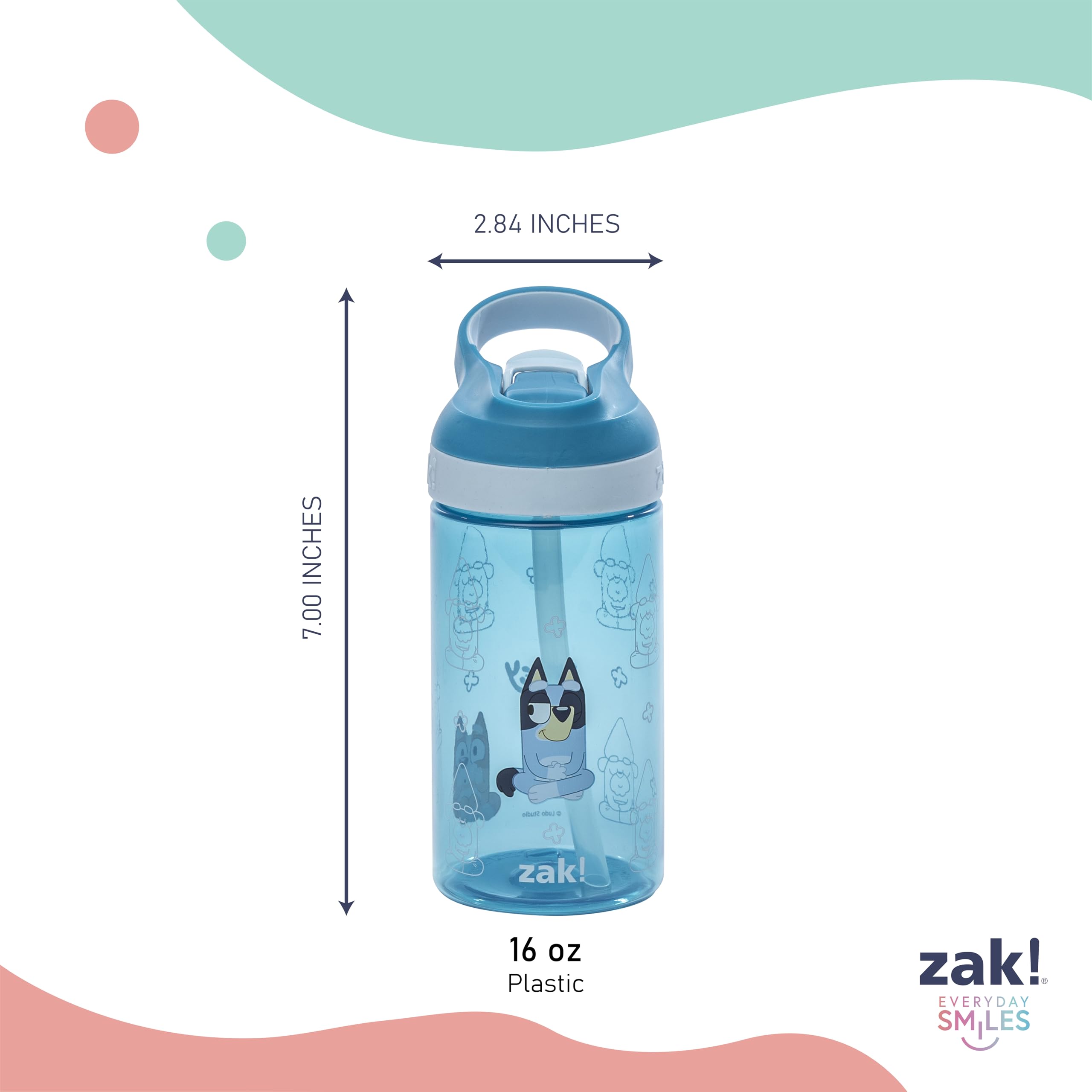 Zak Designs Bluey Atlantic bingo design adds cheer to hydration breaks