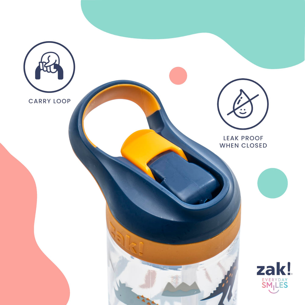Zak Designs Bluey Atlantic pop-up spout cover supports quick, mess-free sipping