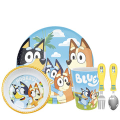 Zak Designs Bluey tumbler close-up showing kid-friendly durability for everyday drinks.