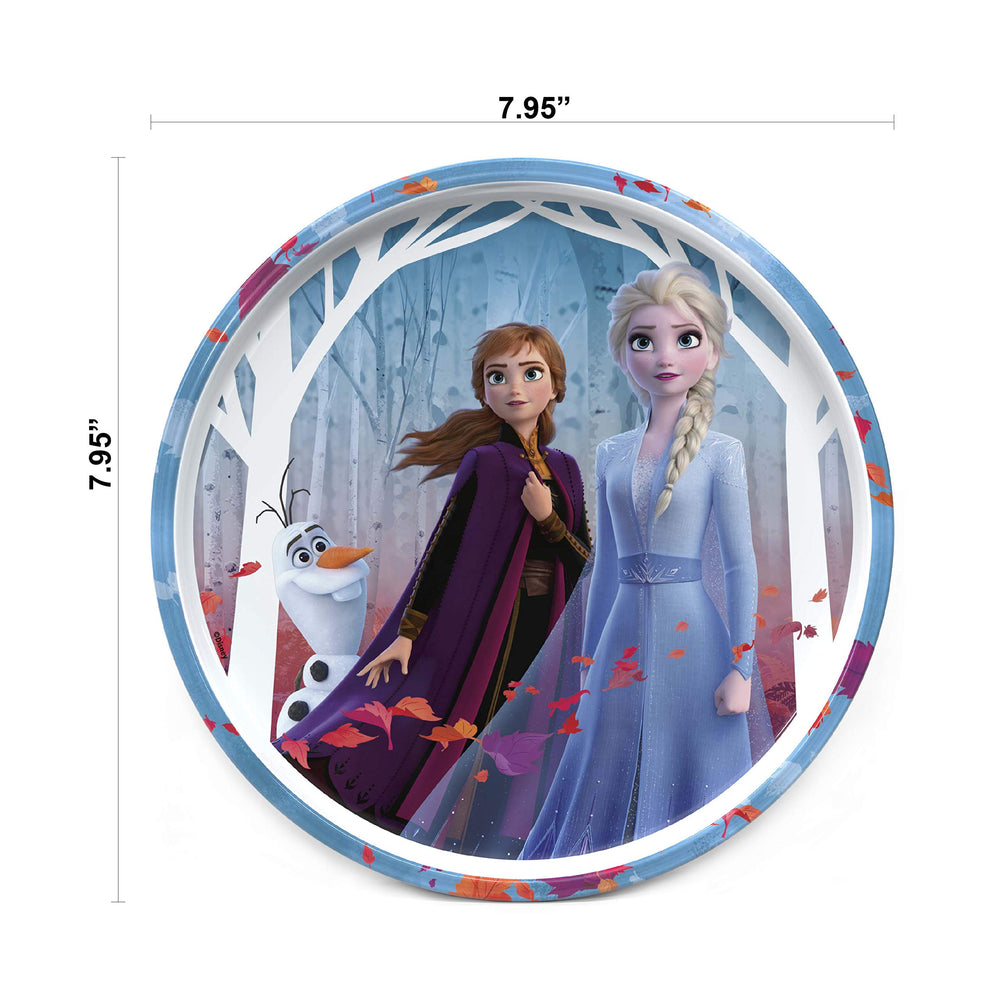 Zak Designs Disney Frozen 2 stainless steel flatware endures daily meals with ease.