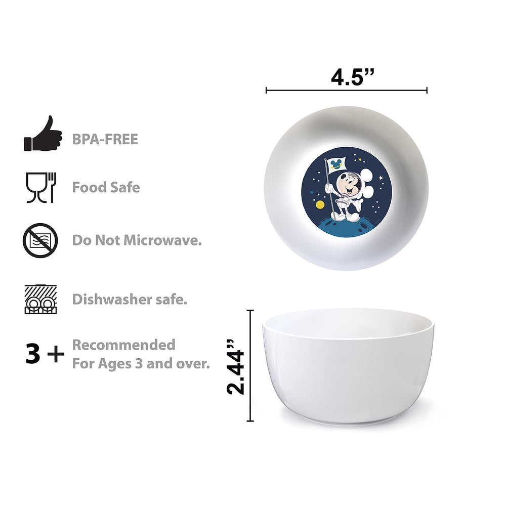 Zak Designs Disney Mickey Mouse utensils—ergonomic handles support confident self-feeding.