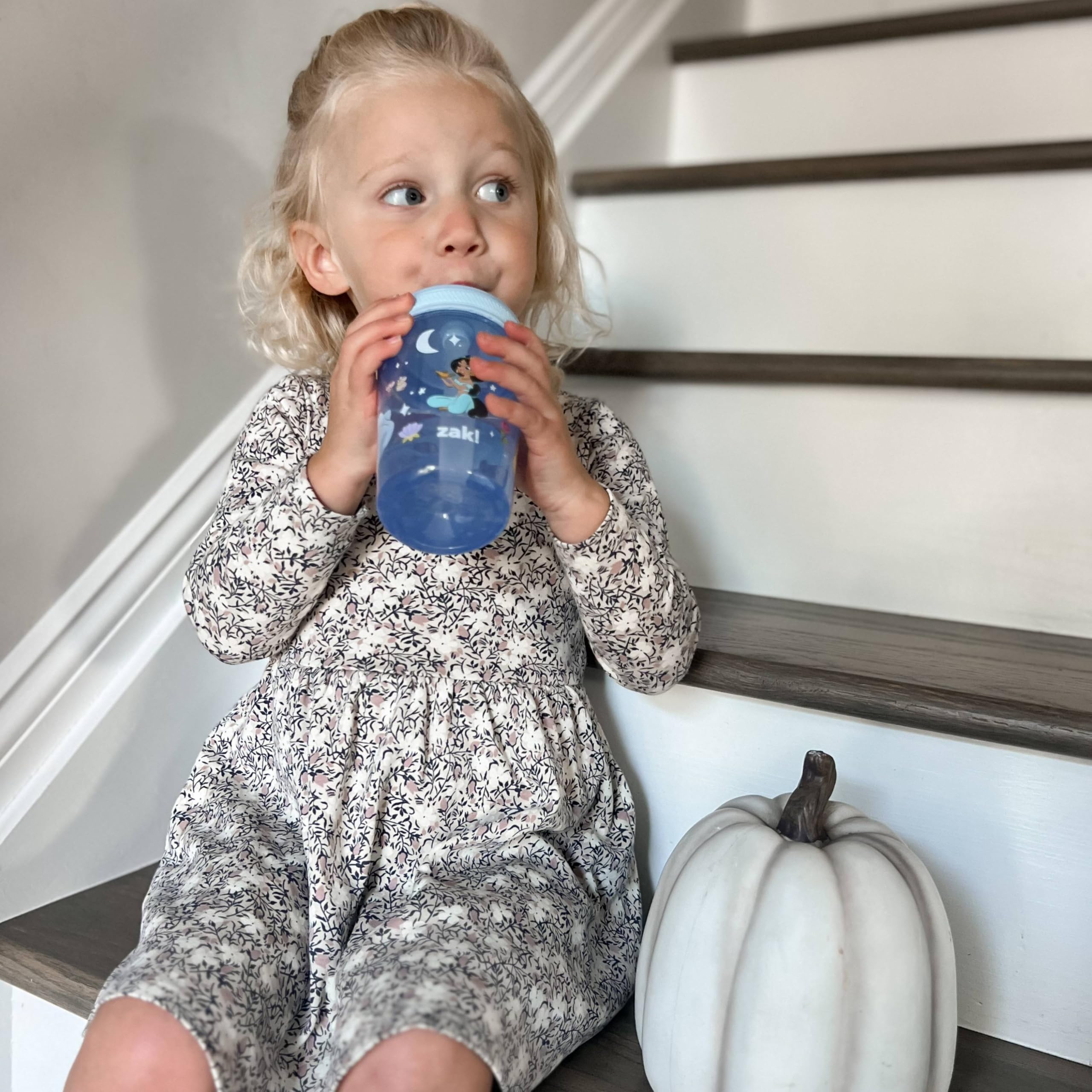 Zak Designs Disney Kelso cups help light up travel and daycare routines.