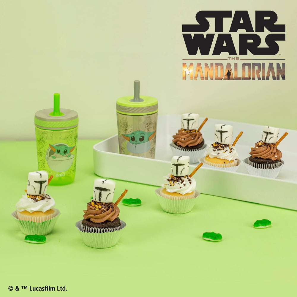 Durable plastic sippy cup designed for daily kid use by Zak Designs.
