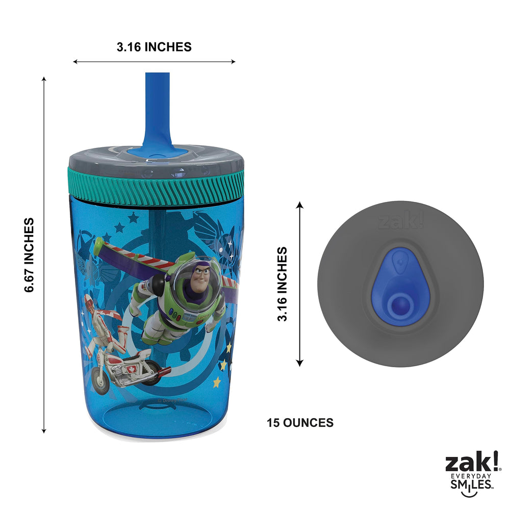 Zak Designs Kelso dishwasher-safe label for quick cleaning after busy days.