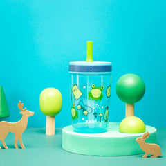 Zak Designs Kelso leakproof lid with valve keeps drinks contained in transit