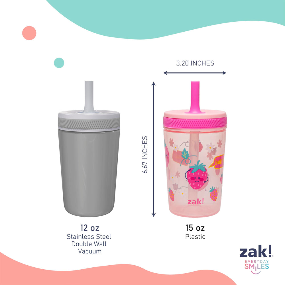 Zak Designs Kelso Sweet Berry and Lemon Zest design appeal