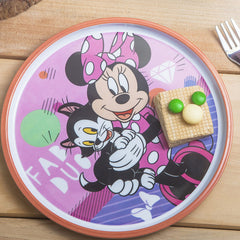 Zak Designs Minnie Mouse 6-inch bowl emphasizes sturdy, stackable design for snacks