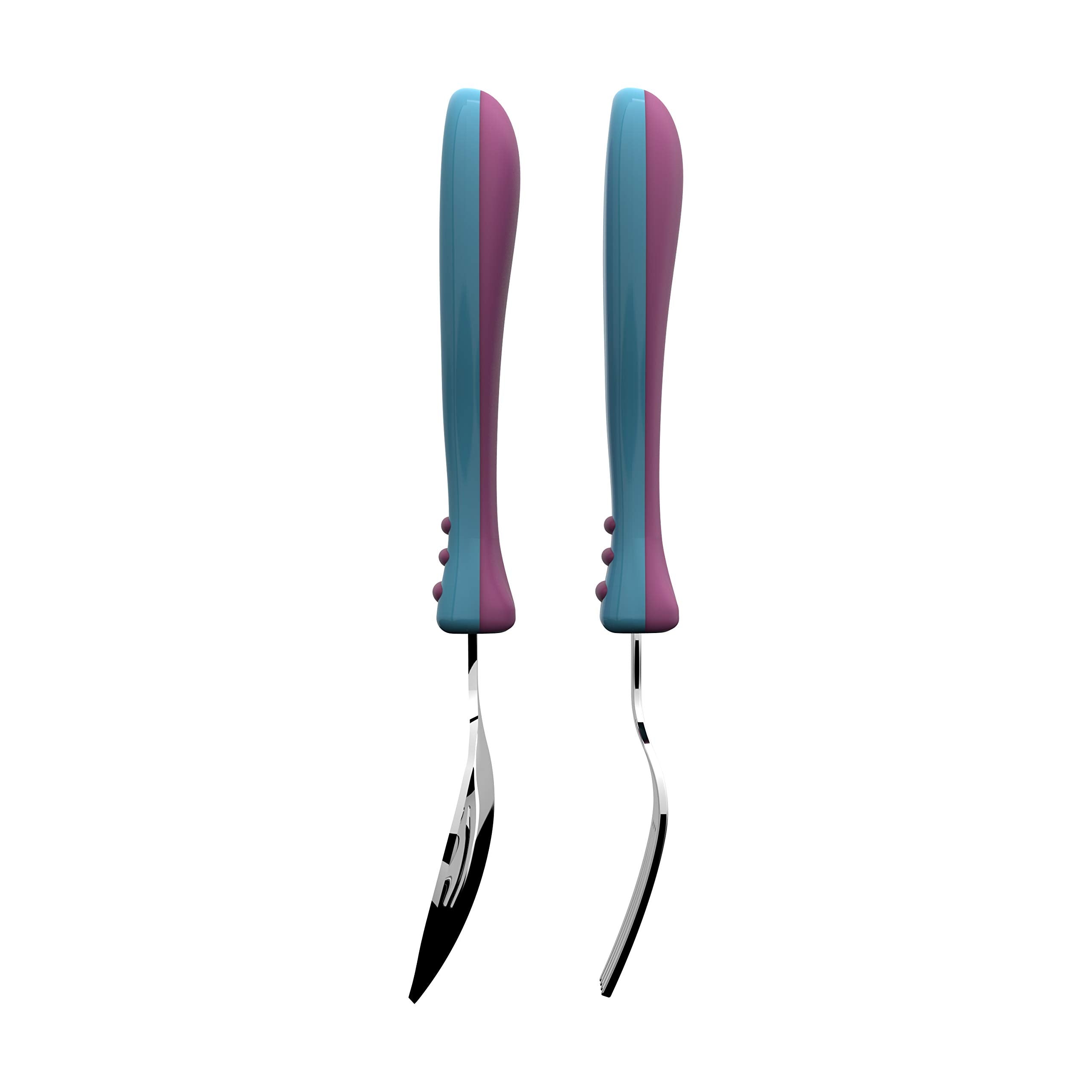 Zak Designs Peppa Pig fork 5-3-4-inch ergonomic handle for small hands