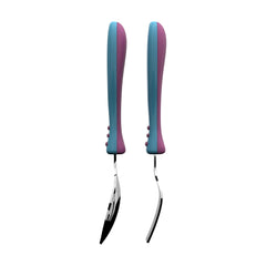 Zak Designs Peppa Pig fork 5-3-4-inch ergonomic handle for small hands