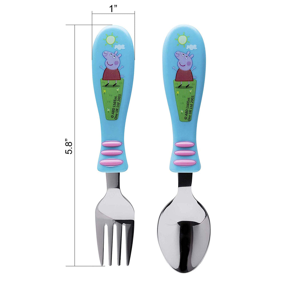 Zak Designs Peppa Pig dinnerware kid mealtime scene for fun eating