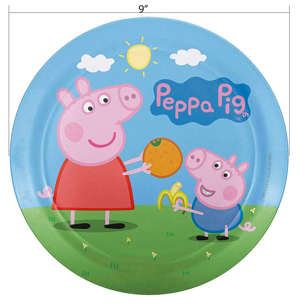 Zak Designs Peppa Pig spoon 5-3-4-inch easy scooping