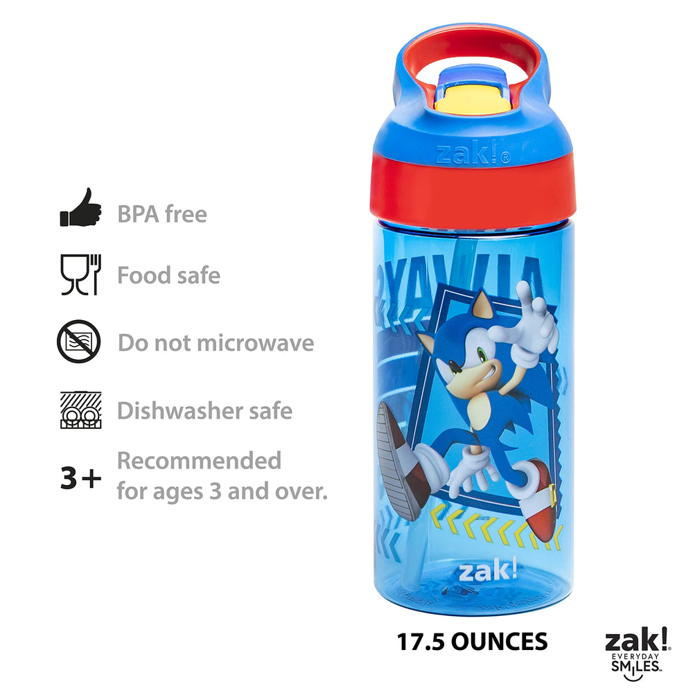 Zak Designs Sonic water bottle dishwasher-safe for simple cleaning