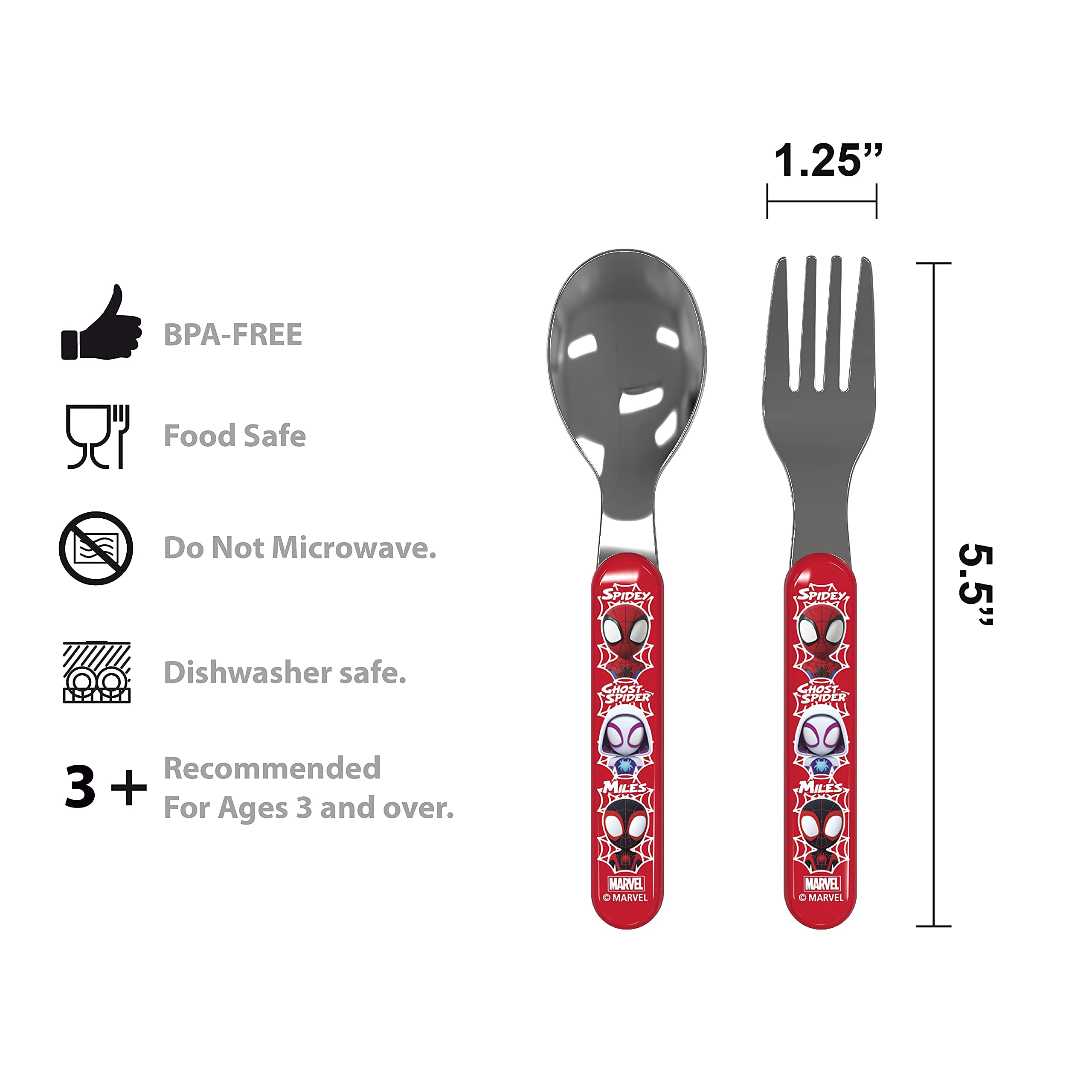Zak Designs dinnerware set in playful colors for kids dining.