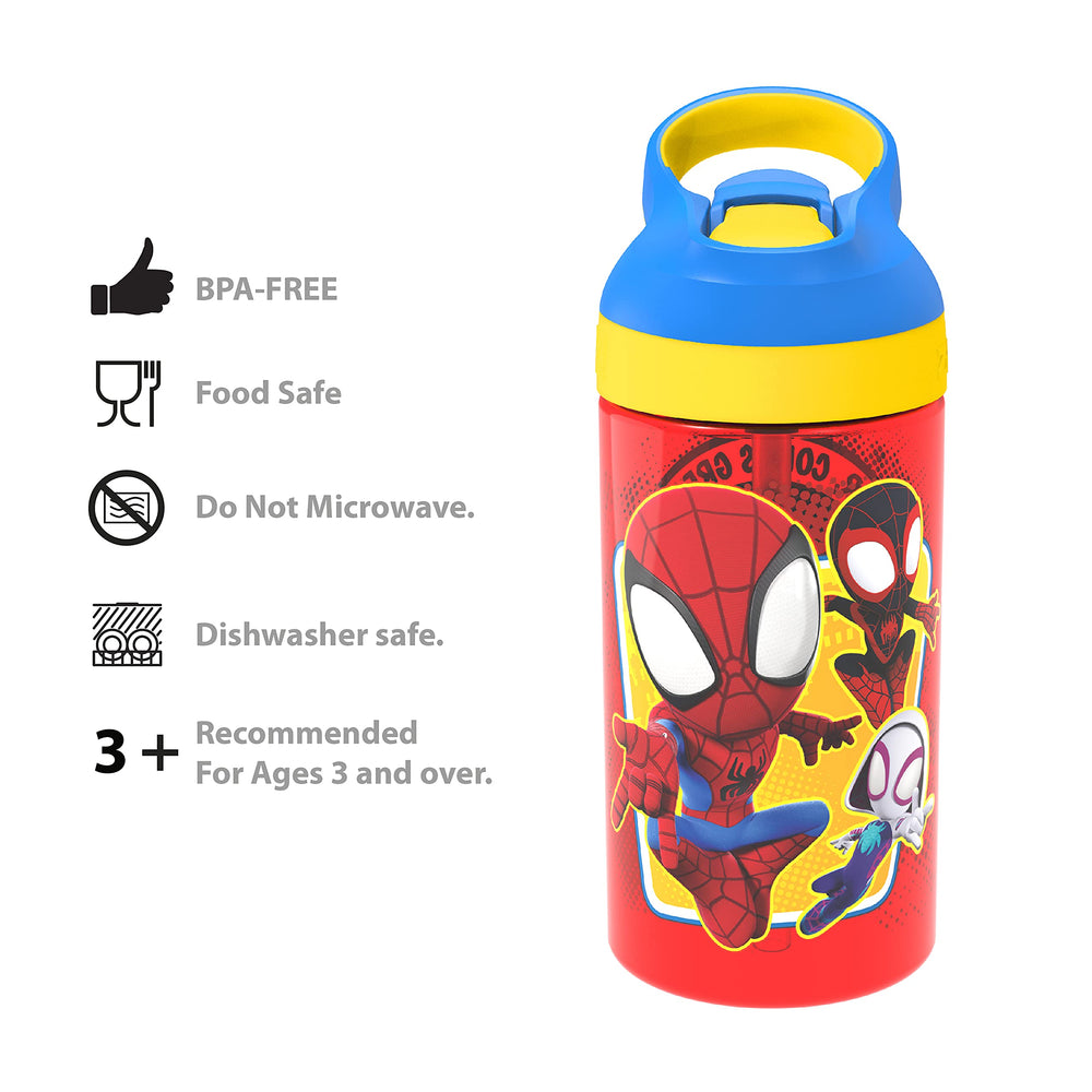 Zak Designs Spidey fork with durable flatware for growing hands.