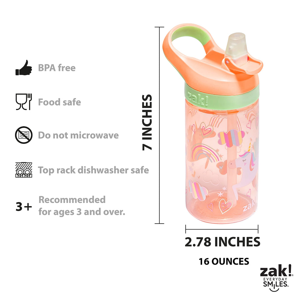 Zak Designs Unicorn durability closeup highlights resilient construction