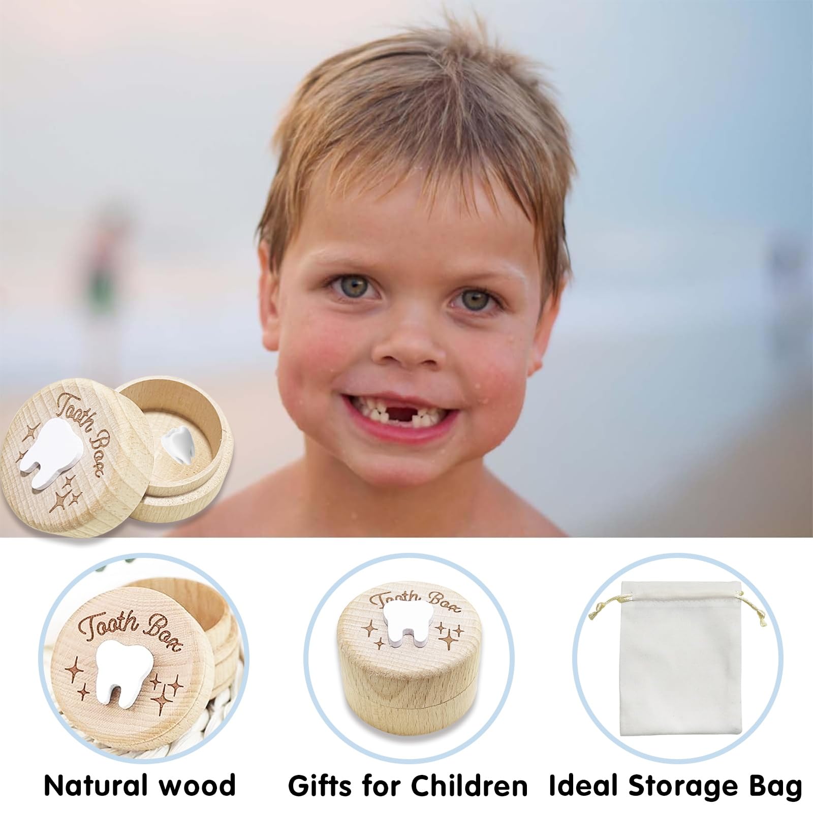 Zalengine Tooth Fairy Box under pillow creates a magical bedtime moment