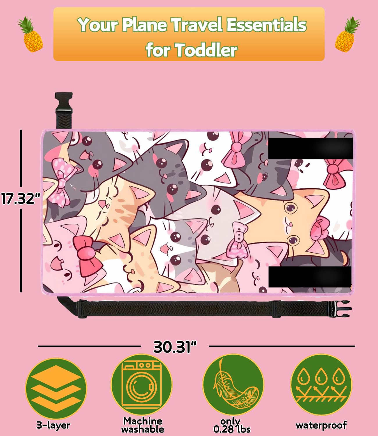 Zalhyrox bed with side pockets keeping toys accessible.