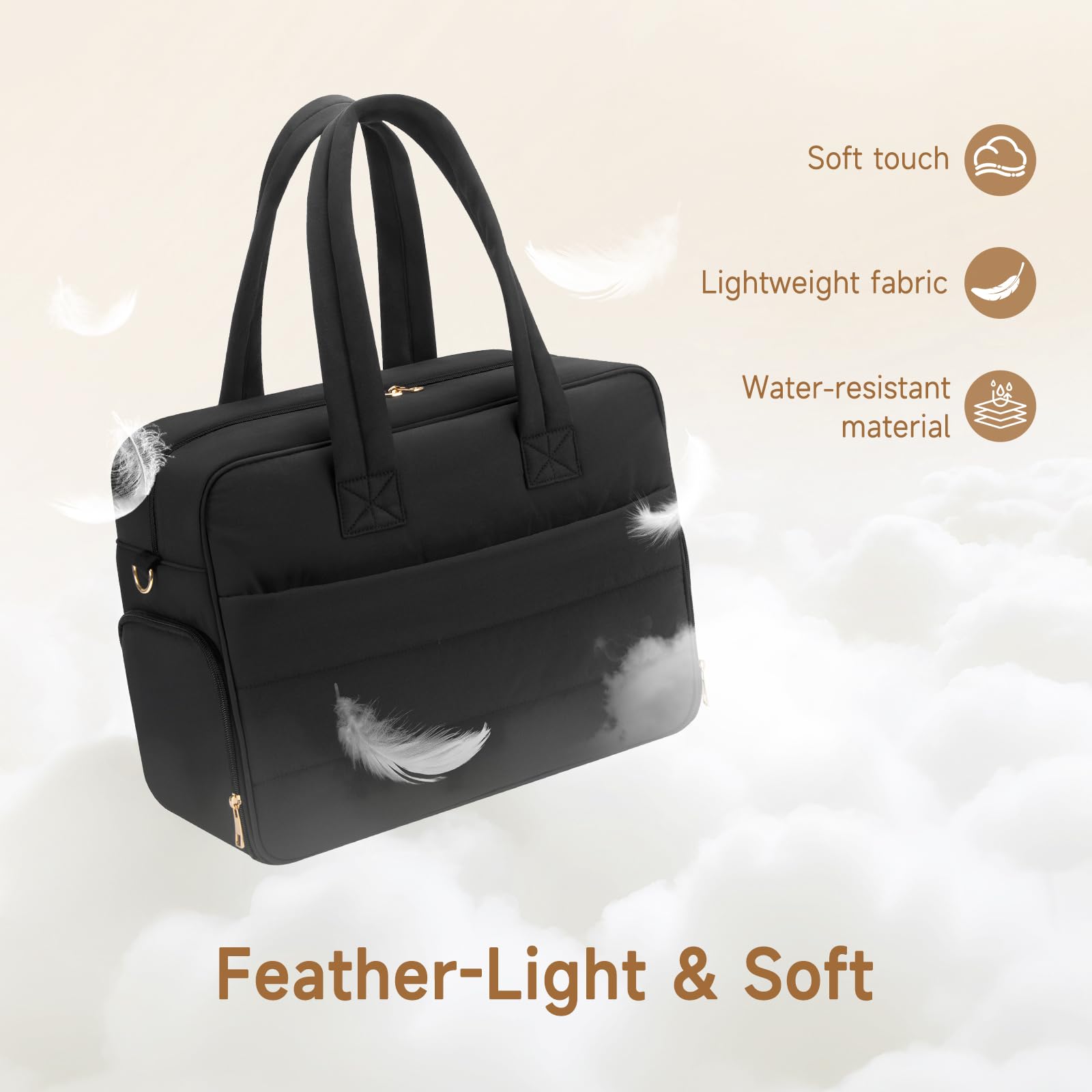 Zalirium breast pump bag dual compartments, highlighting quick-access design for pumps and milk.