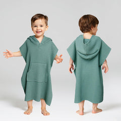 Zamlory hooded kids towel soft texture for cozy post-bath comfort