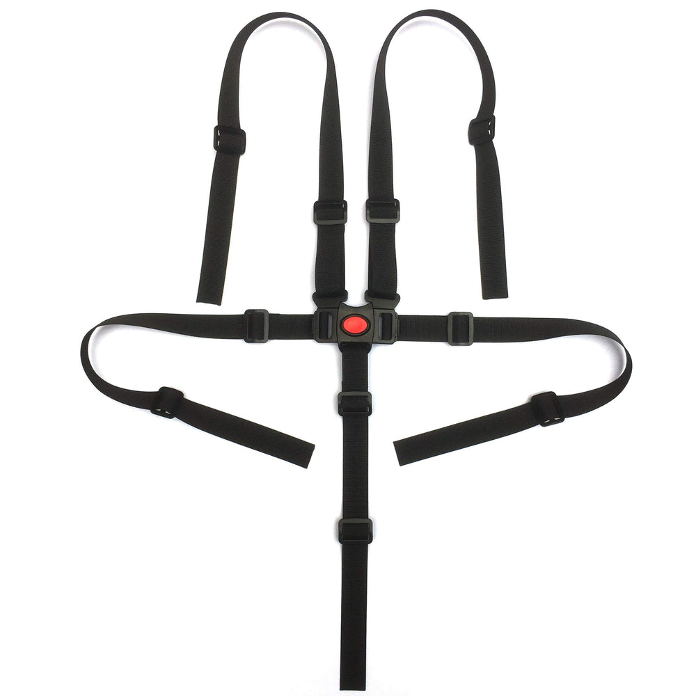 ZARPMA baby harness 5-point view for secure stroller seating