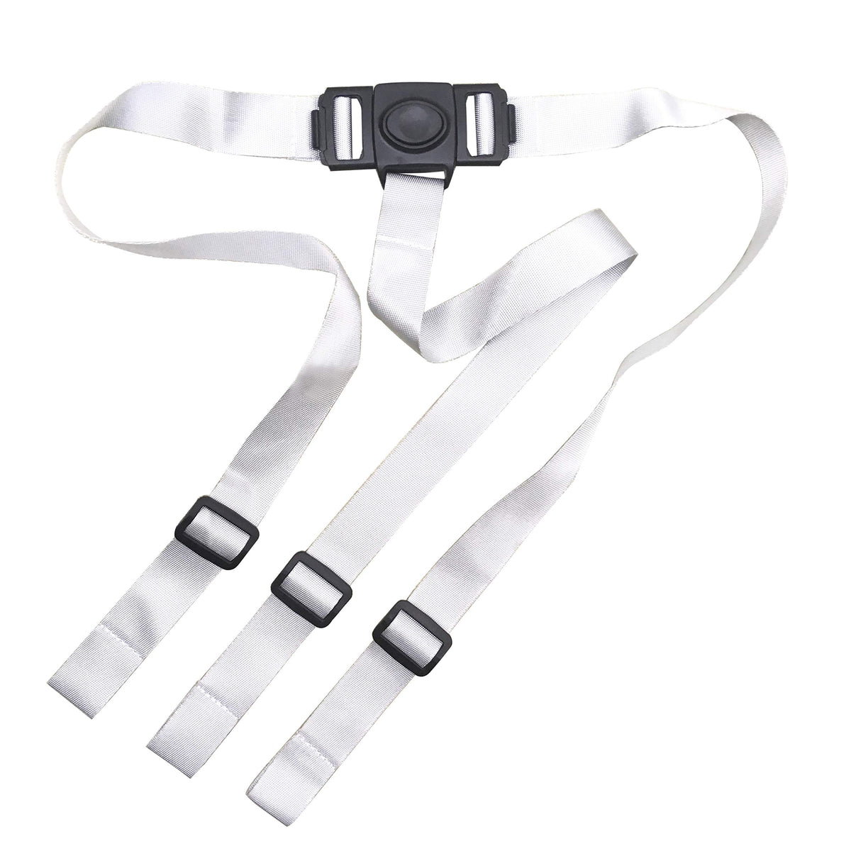 ZARPMA high chair straps grey 3-point harness for secure meals