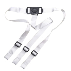 ZARPMA high chair straps grey 3-point harness for secure meals