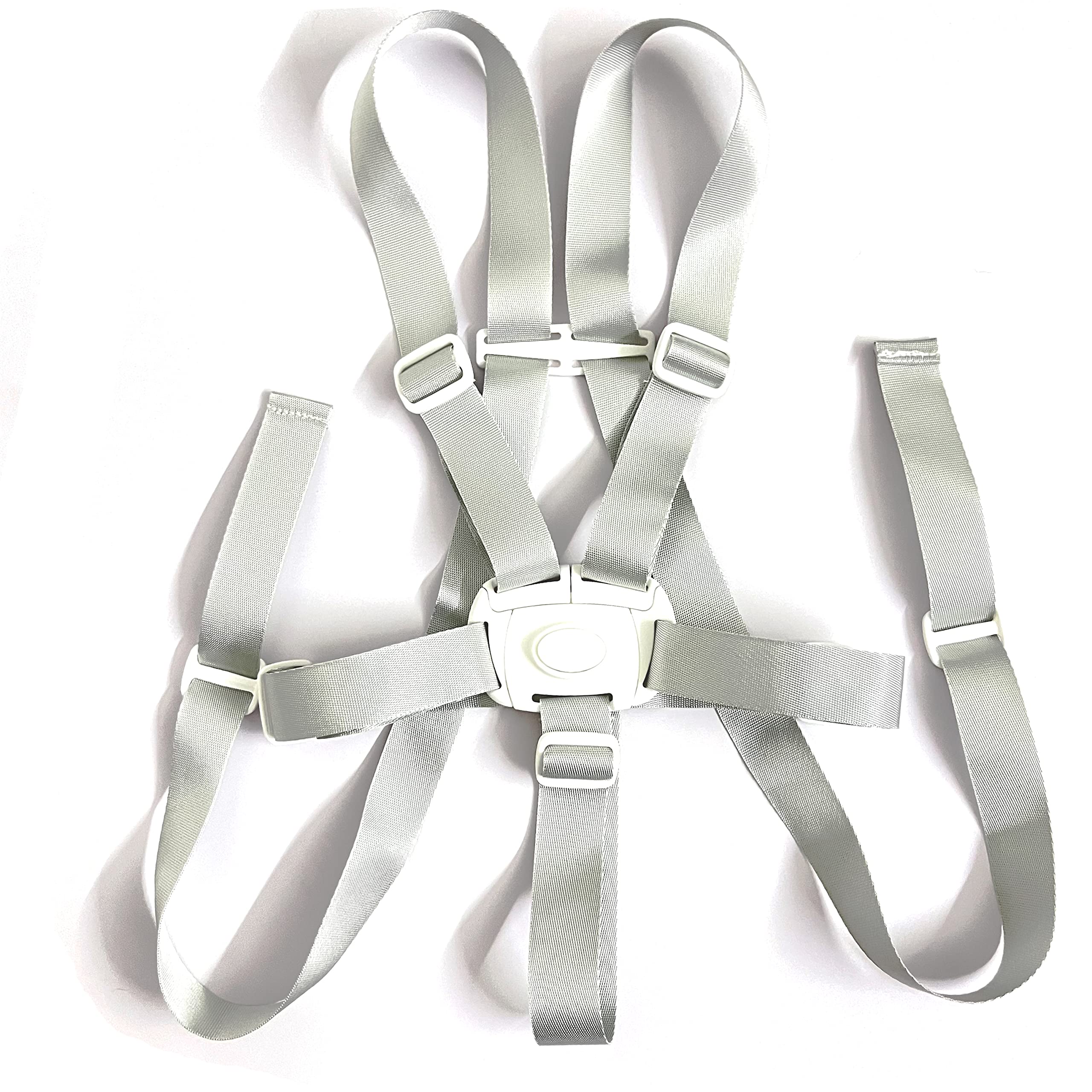ZARPMA straps in use during mealtime on a high chair