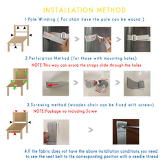 ZARPMA pram/stroller belt for secure seated position during travel