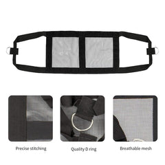 Zasukol nylon sling offers durable, easy to clean support for small livestock weigh-ins