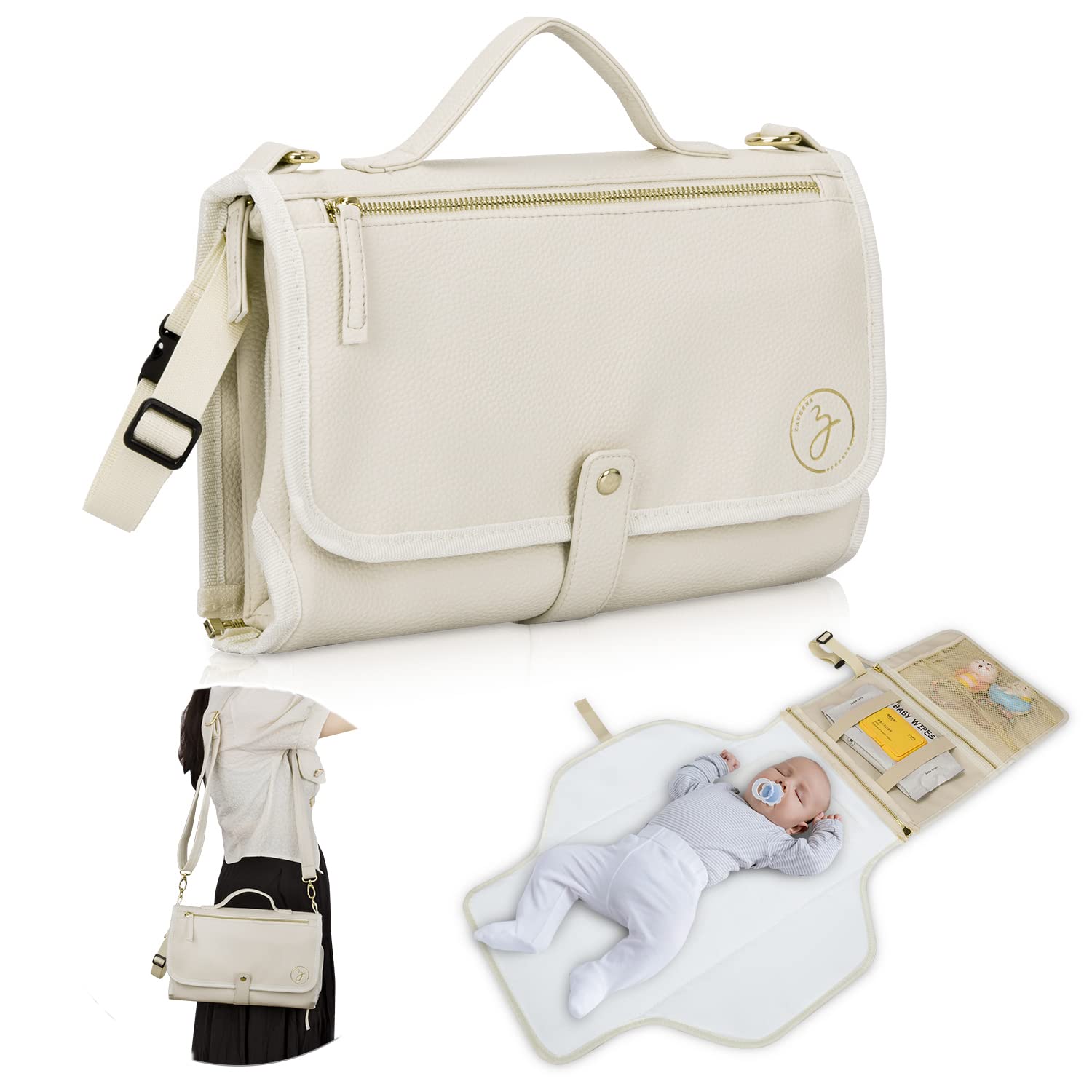 Zaveena memory foam pillow offers gentle head support for newborns.
