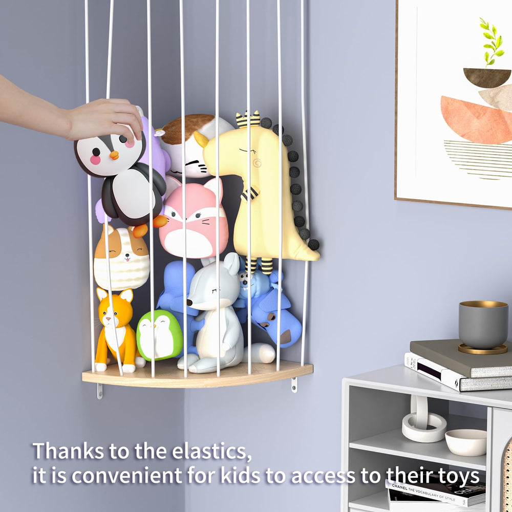 Zayysoha durable pine wood frame supports daily kids use and organization