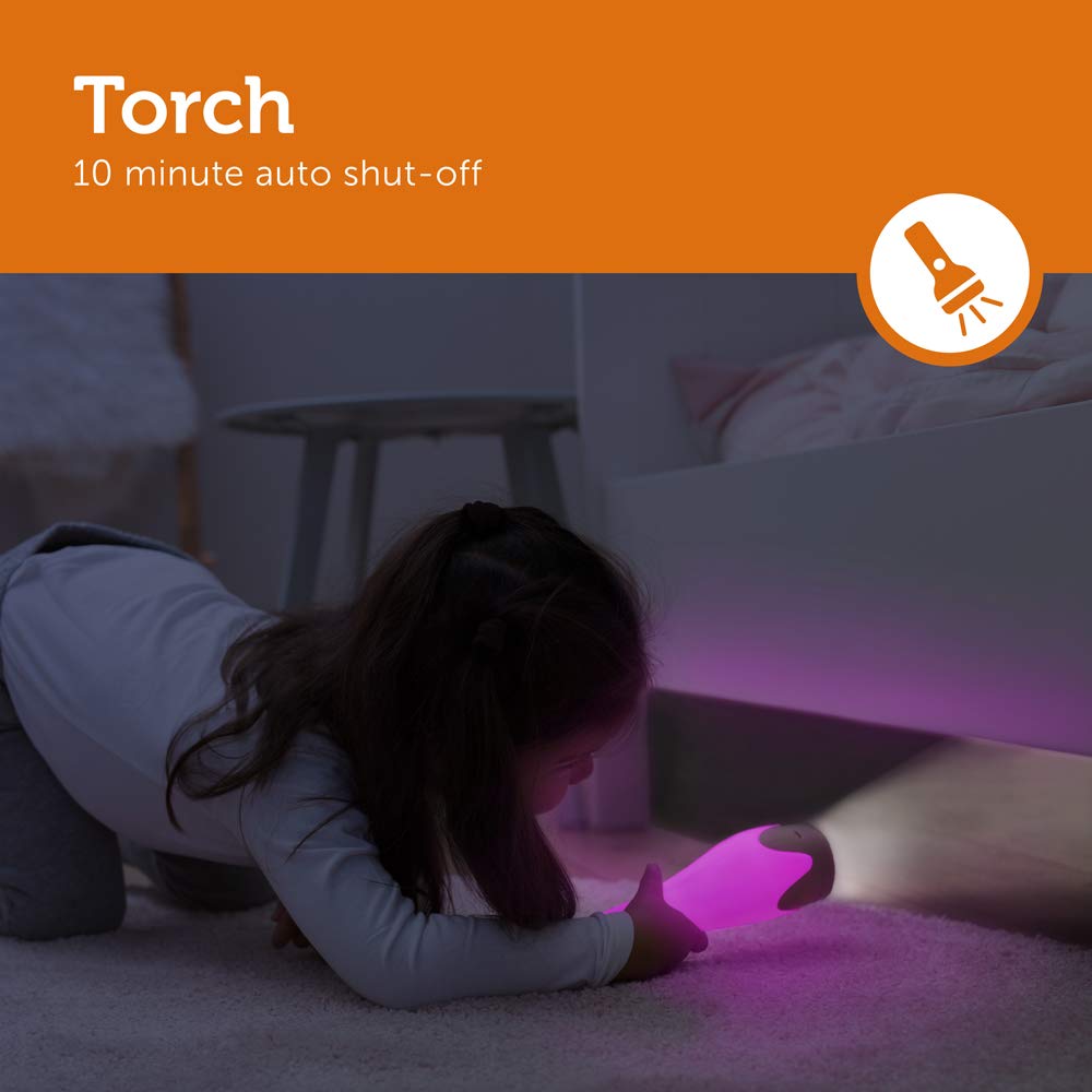 Automatic shut-off feature preserves battery life after 30 minutes