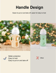 ZCH 8oz protective sleeve cushions heat and prevents direct contact with hot bottle.