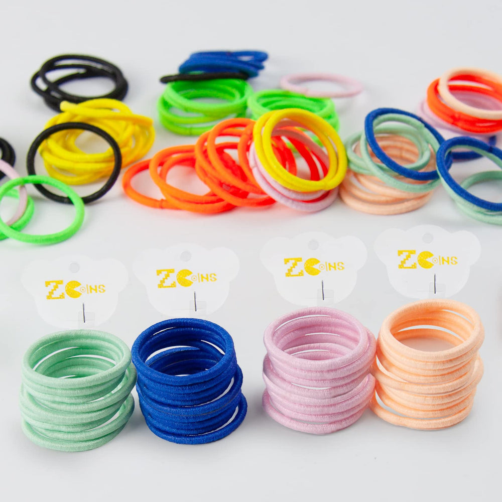 ZCOINS daily-use toddler hair ties designed for soft, non-snag routines.