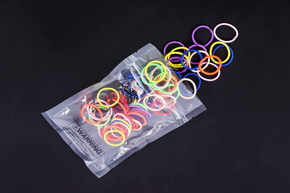 ZCOINS hair ties for wispy hair provide gentle hold during playful mornings.